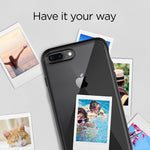 Spigen Ultra Hybrid [2nd Generation] Designed for Apple iPhone 8 Plus Case (2017) / Designed for iPhone 7 Plus Case (2016) - Black
