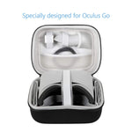 JSVER Hard VR Case Carry Bag for Oculus Go Virtual Realit Headset and Controllers Accessories Protective Storage Box