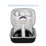 JSVER Hard VR Case Carry Bag for Oculus Go Virtual Realit Headset and Controllers Accessories Protective Storage Box