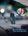 Mpow 073AB Windshield Car Phone Mount, Cell Phone Holder for Car, Long Arm Car Phone Mount Compatible iPhone Xs/XS MAX/XR/X/8/7 Plus, Galaxy S5/S6/S7/S8/S9, Google, LG, Huawei and More