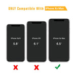 SPARIN Screen Protector for iPhone Xs Max, [4 Pack] 9H Hardness Tempered Glass for iPhone Xs Max 6.5 inch [Alignment Frame] [Scratch Proof ] [Bubble Free] [High Responsive]
