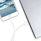 Aymuna iPhone Charger, 2 Sets iPhone Charger Cable USB Wire Data Sync Charging Cord Compatible with iPhone X/8 Plus/7 Plus/6S/6 Plus/6S Plus/5/5S/5C/XS/XR/XS Max/Ipad/iPod-[White]