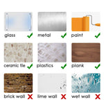 Fixate Multi Purpose Nano Sticky Gel Pads,for Cell Phone Holder Dashboard Anti Slip Pad GPS Car Mat Phone Tablet