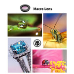 Apexel Phone Photography Kit-Flexible Phone Tripod +Remote Shutter +4 in 1 Lens Kit-High Power 18X Monocular Telephoto Lens, Fisheye, Macro & Wide Angle Lens for iPhone X 8 7 6 Plus Samsung Smartphone