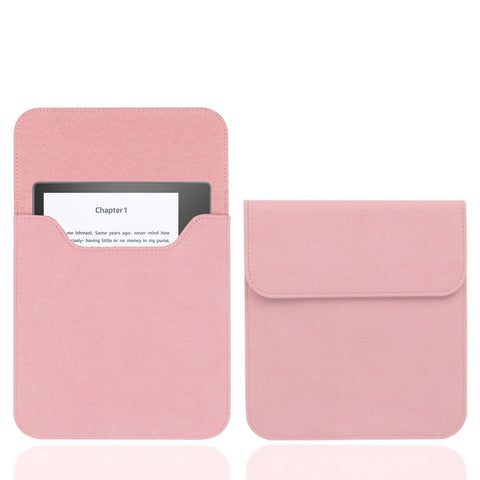WALNEW 7" Kindle Sleeve for Kindle Oasis 2017 Protective Insert Sleeve Case Bag Kindle Oasis 9th Generation Cover (Kindle Oasis 2017, Pink)