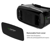 Tepoinn 3D VR Glasses Headset with Adjustable Lens and Strap for 4.0-5.7-Inch Smart Phones (018)