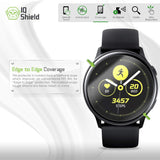 Samsung Galaxy Watch Active Screen Protector (6-Pack), IQ Shield LiQuidSkin Full Coverage Screen Protector for Samsung Galaxy Watch Active (40mm) HD Clear Anti-Bubble Film