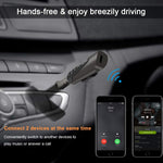 Mini Bluetooth Receiver, Protable Wireless Bluetooth 4.2 Adapter/Car kit Audio Bluetooth Receiver 3.5mm Aux Stereo Music Adapter for Home/Car PC TV Audio Music Streaming Stereo System