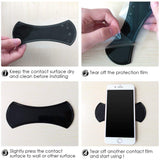 Fixate Multi Purpose Nano Sticky Gel Pads,for Cell Phone Holder Dashboard Anti Slip Pad GPS Car Mat Phone Tablet