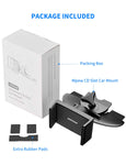 Mpow 058AB Car Phone Holder,CD Slot Universal Car Phone Mount, One-Touch Cradle Stand Compatible iPhone Xs MAX/XS/XR/X/8/8 plus/7/7 plus/6s, Samsung S8/S7/S6/edge, LG G5, Nexus 5X/6/6P and More