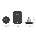 AUKEY Car Phone Mount Air Vent Magnetic Cell Phone Holder Compatible with iPhone X/8/8 Plus/7/7 Plus/6s Plus, Samsung Galaxy, LG, Nexus and More