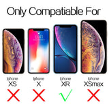 Mkeke Compatible with iPhone XR Screen Protector,Tempered Glass Film for Apple iPhone XR, 3-Pack Clear