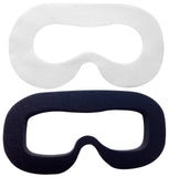 Lunies Disposable Hygiene Eye Mask with Sponge Mat and Magic Sticks Compatible for H-T-C Vive VR Virtual Reality Headset White