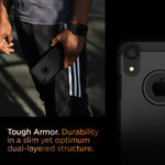 Spigen Tough Armor Designed for Apple iPhone XR Case (2018) - Black