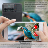 iPhone Xs Max Lens, 6 in 1 Dual Phone Camera Lens Kit [ 180 Degree Fisheye, 0.65X Super Wide Angle, 10X/20X Macro, 2X Zoom Telescope Lens ] with Phone Protective Case Cover for Apple iPhone Xs Max