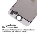 for iPhone 6s White (4.7 Inch) LCD Screen Replacement Display Touch Digitizer Assembly + Repair Tools, Compatible with Model A1633, A1688, A1700