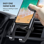 VICSEED Car Phone Mount, Air Vent Phone Holder for Car, Handsfree Cell Phone Car Mount Compatible iPhone XR Xs Max Xs X 8 7 6 Plus, Compatible Samsung Galaxy S10 S10+ S10e S9 S8 S7 LG Google etc.
