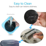 CloudValley Sticky Gel Pads - Gripping Pad [5 Pack], Multifunctional Sticky Cell Pad, Non-Slip mats Holds Cell Phones, Coins, Golf Cart, Boating, Speakers