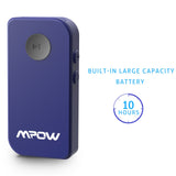 Mpow BH044 Bluetooth Receiver, Wireless Bluetooth 4.1 Car Adapter & Bluetooth Car Aux Adapter for Music Streaming Sound System, Hands-Free Bluetooth Car Kits for Home/Car Audio Stereo System