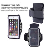 Triomph Armband for iPhone X, iPhone 8 Plus, 7 Plus, 6 Plus, 6s Plus, 6s iPod Galaxy S6, S6 Edge, S7 Edge Plus with Key Cards Money Holder, for Running, Sports, Jogging, Hiking, Biking (Black 5.8'')