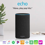 Echo (2nd Generation) - Smart speaker with Alexa - Charcoal Fabric