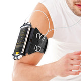 VUP Running Armband for iPhone Xs Max/XS/XR/X/6S/7/8 Plus, Galaxy S10/S9 Plus/S8/ Note 9/8/J7, LG G6/V30, Google Pixel 3/2 XL, 180 Rotatable Cell Phone Holder Arm Band for Gym Workout (Black)