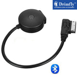 Drimfly MMI Bluetooth Adapter Car Kit for Mercedes-Benz with Media Interface (Code 518) and NTG 4.5,Enjoy Hi-Fi Music - Supports AptX