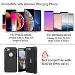 Squish Wireless Charger Car Mount Adjustable Gravity Air Vent Phone Holder for iPhone Samsung Nexus Moto OnePlus HTC Sony Nokia and Android Smartphones Qi Certified