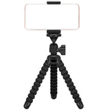 Ailun Digtal Camera Tripod,Tripod Mount/Stand,Camera Holder,Compatible with iPhone X/Xs/XR/Xs Max/8/7/7 Plus,6s,Digtal Camera,Galaxy s10s10 Plus S9+/S8/S7/S7 Edge,Camera and More[Black]