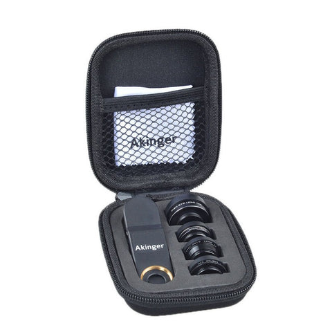HD Camera Lens Kit 5 in 1 for iPhone 6/ 6s Plus/SE/ 7/ Samsung Galaxy S7/S7 Edge/S6 Edge and Other Android Smart Phone