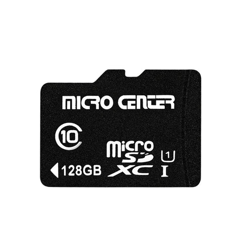Micro Center 128GB Class 10 Micro SDXC Flash Memory Card with Adapter