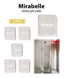 Sticky Gel Pads, Phone Stick on Anything, Nano Rubber Pad, Car Holder, Universal Sticker, Sticky mats for Phones, Phone Holder for car,Magic Nano Rubber Pads,Stick Anything Anywhere (5-Pack)