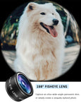 Phone Camera Lens, [2019 Latest Version] AOMAIS 9 in 1 Phone Lens Kit, 18X Zoom Telephoto Lens|Super Wide Angle Lens|Macro Lens|Fisheye Lens|2X Telephoto Lens|CPL, Compatible with iPhone X XS & More