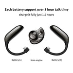 AMINY Bluetooth Headset Compatible with Android 16-Hr Playing Time V4.2 Car Wireless Earphones with Mic Cell Phone Noise Cancelling UFO (Updated Version)