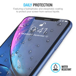 Maxboost Screen Protector Compatible with Apple iPhone XR (6.1 inch) (Clear, 3 Packs) 0.25mm iPhone XR Tempered Glass Screen Protector with Advanced HD Clarity Touch Accurate Work with Most Cases