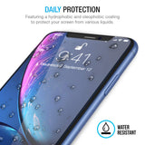 Maxboost Screen Protector Compatible with Apple iPhone XR (6.1 inch) (Clear, 3 Packs) 0.25mm iPhone XR Tempered Glass Screen Protector with Advanced HD Clarity Touch Accurate Work with Most Cases