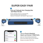 Bluetooth Earphones, STOGA S2 Wireless Earbuds IPX7 Waterproof Sports in-Ear Earbuds Noise Cancelling Headsets