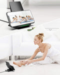 Fast Wireless Charger, NANAMI Qi Certified Charger Wireless Charging Stand Compatible iPhone X/XS/XR/XS Max/8/8 Plus, Samsung Galaxy S10 S10+ S9 S9+ S8 S8+ Note9/8 S7 S7edge and All Qi-Enabled Device