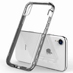 SKYLMW Case for iPhone XR,Shockproof Three Layer Protection Hard Plastic & Soft TPU Sturdy Armor Protective High Impact Resistant Cover for iPhone XR 2018(6.1 inch) for Men/Women/Girls/Boys,Clear