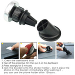 OHLPRO Magnetic Phone Holder for Car Air Vent,Universal Stick On Dashboard Magnet Car Phone Mount For iPhone,Samsung Galaxy,Google Nexus,LG,Huawei More Smartphone