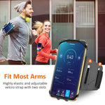 Matone Phone Armband, 180° Rotatable Phone Holder for Running, Compatible with iPhone XR/XS Max/X/8 Plus/7, Samsung Galaxy S10 Plus/S10/S10e/S9, Universal Highly Adjustable Running Arm Band