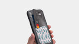 (Two) Cactus Phone Card Holder - Phone Stick on Wallet - Card Holder Phone Pocket for iPhone, Android and All Smartphones. (Cactus)