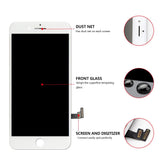 iPhone 7 Plus Screen Replacement 5.5" White, LCD Display & Touch Screen Digitizer with 3D Touch Full Assembly Set for iPhone 7 Plus 5.5 Inch with Repair Tool Kit