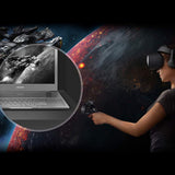Samsung Electronics HMD Odyssey+ Windows Mixed Reality Headset with 2 Wireless Controllers 3.5in Black (XE800ZBA-HC1US) (Renewed)