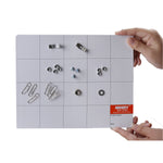 Magnetic Screw Mat Prevent Small Screws Losing, Magnetic Project Mat Rewritable Work Mat (9.8 x 7.9 inches)