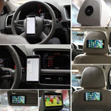 J.MOSUYA 5Pack Nano Multi Purpose Gel Pads for Car Holder Cell Phone iPhone 8 7 6 Plus, Ipad, Tablet Sticky to Wall Glass Mirrors, Dashboard, Kitchen, Office, Cabinets, Carpet
