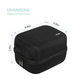 JSVER Hard VR Case Carry Bag for Oculus Go Virtual Realit Headset and Controllers Accessories Protective Storage Box