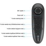 VR Glasses Bluetooth Remote Controller, Kasonic Wireless Support Virtual Reality Headset Glasses for iPhone,Samsung,iOS or Android Smartphones