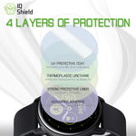 Samsung Galaxy Watch Active Screen Protector (6-Pack), IQ Shield LiQuidSkin Full Coverage Screen Protector for Samsung Galaxy Watch Active (40mm) HD Clear Anti-Bubble Film