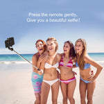 Selfie Stick Tripod with Bluetooth Remote，TEECK Extendable Wireless Cell Phone Tripod，iPhone Holder for Tripod Compatible with iPhone X/XS Max/iPhone 8/8 Plus iPhone 7/7 Plus,Galaxy S9/S9 Plus/S8/S7